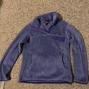 Patagonia Lavender Fleece with Pocket